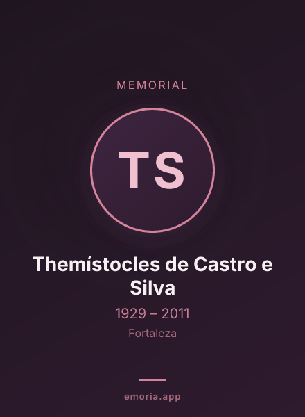 Memorial portrait of Themístocles de Castro e Silva