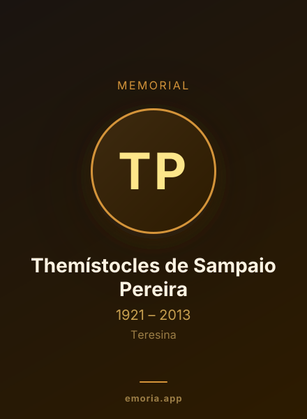 Memorial portrait of Themístocles de Sampaio Pereira