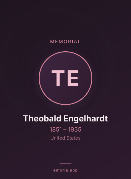 Memorial portrait of Theobald Engelhardt