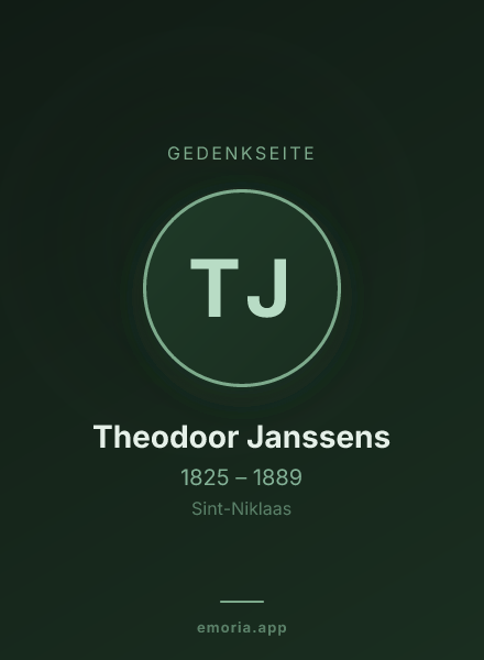 Gedenkportrait von Theodoor Janssens