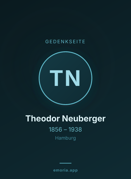 Gedenkportrait von Theodor Neuberger