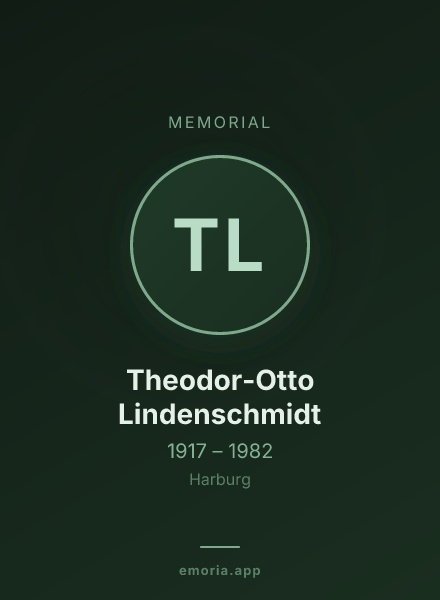 Memorial portrait of Theodor-Otto Lindenschmidt