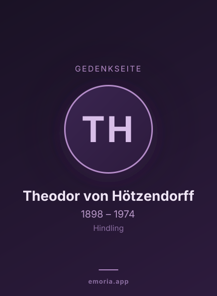 Gedenkportrait von Theodor von Hötzendorff