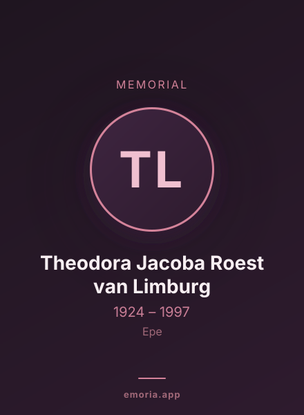 Memorial portrait of Theodora Jacoba Roest van Limburg