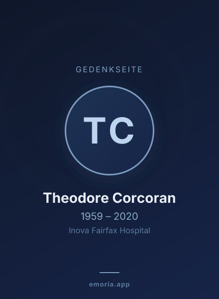 Gedenkportrait von Theodore Corcoran