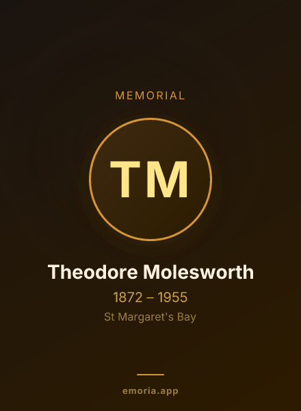Memorial portrait of Theodore Molesworth