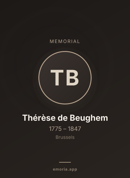 Memorial portrait of Thérèse de Beughem