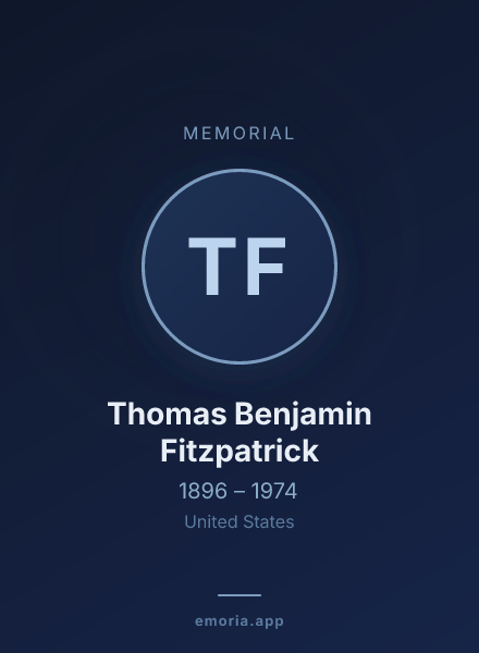 Memorial portrait of Thomas Benjamin Fitzpatrick