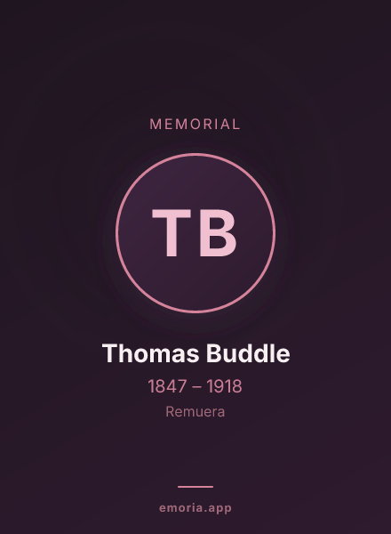 Memorial portrait of Thomas Buddle