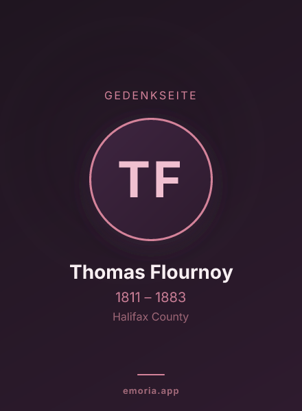 Gedenkportrait von Thomas Flournoy