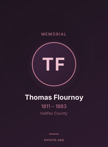 Memorial portrait of Thomas Flournoy