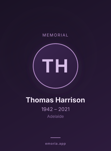 Memorial portrait of Thomas Harrison