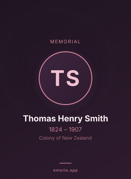Memorial portrait of Thomas Henry Smith