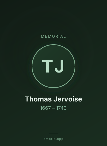 Memorial portrait of Thomas Jervoise