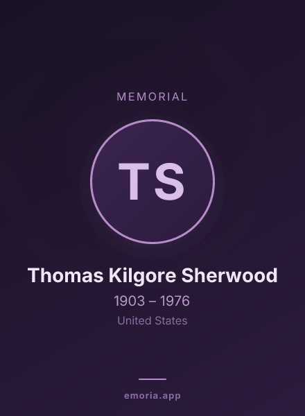 Memorial portrait of Thomas Kilgore Sherwood