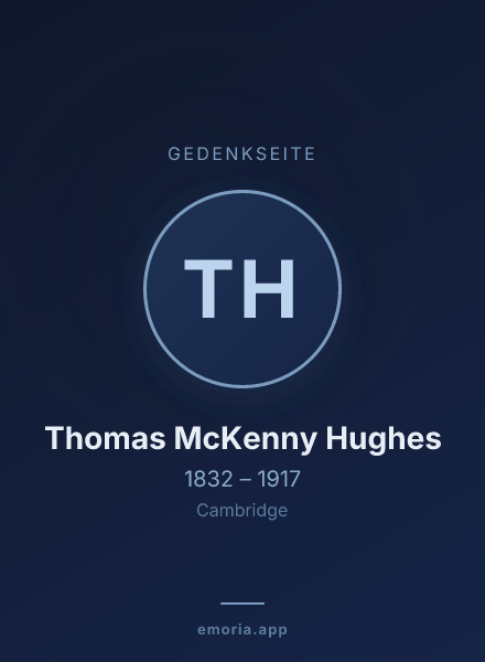 Gedenkportrait von Thomas McKenny Hughes