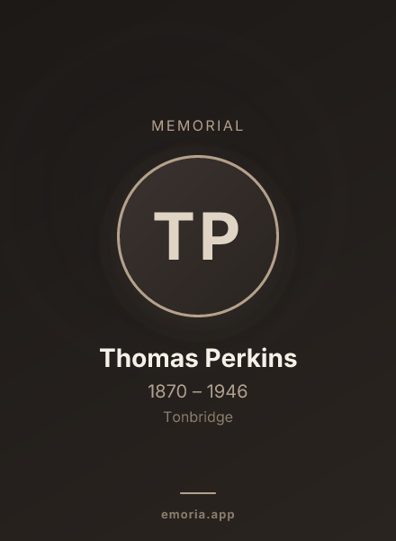 Memorial portrait of Thomas Perkins
