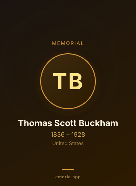 Memorial portrait of Thomas Scott Buckham