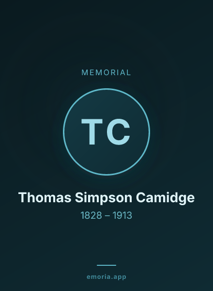 Memorial portrait of Thomas Simpson Camidge