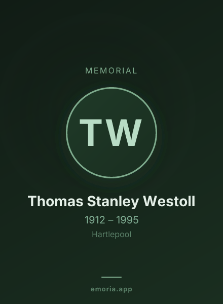 Memorial portrait of Thomas Stanley Westoll