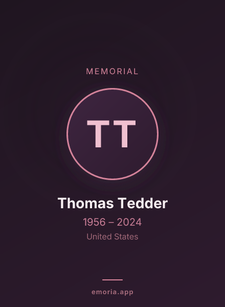 Memorial portrait of Thomas Tedder