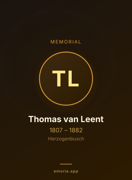 Memorial portrait of Thomas van Leent
