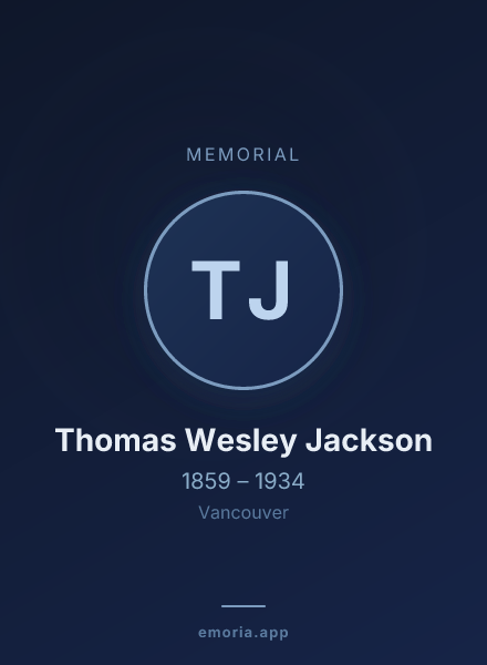 Memorial portrait of Thomas Wesley Jackson