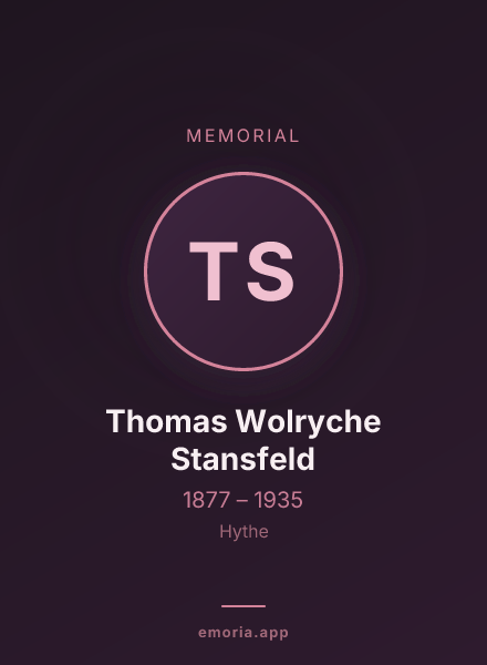 Memorial portrait of Thomas Wolryche Stansfeld