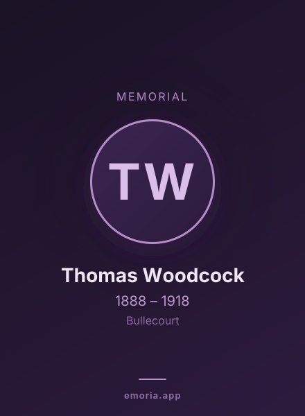 Memorial portrait of Thomas Woodcock