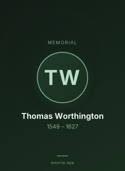 Memorial portrait of Thomas Worthington