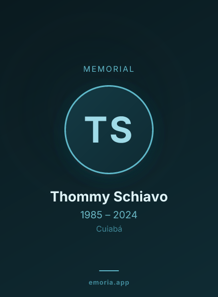 Memorial portrait of Thommy Schiavo