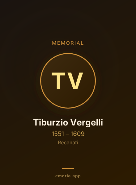 Memorial portrait of Tiburzio Vergelli