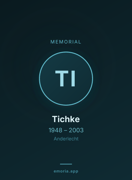 Memorial portrait of Tichke