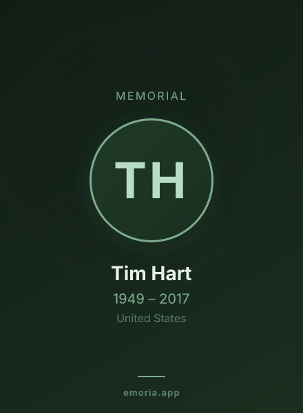 Memorial portrait of Tim Hart