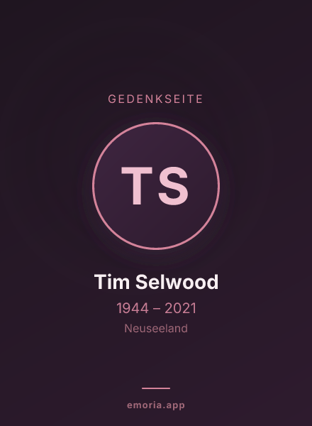 Gedenkportrait von Tim Selwood