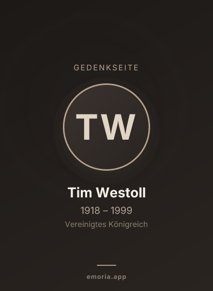 Gedenkportrait von Tim Westoll