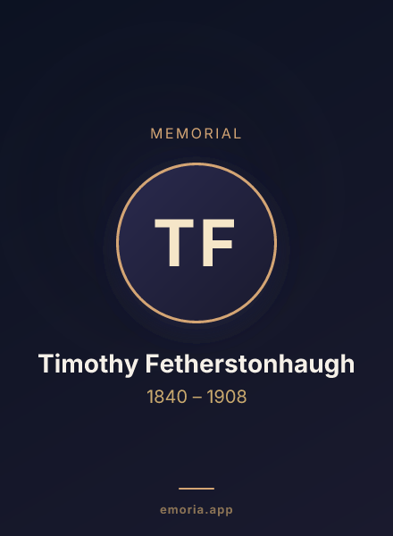 Memorial portrait of Timothy Fetherstonhaugh