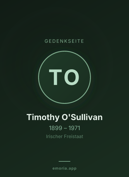 Gedenkportrait von Timothy O'Sullivan