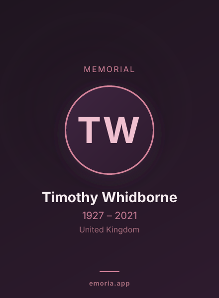 Memorial portrait of Timothy Whidborne