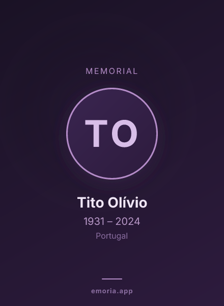 Memorial portrait of Tito Olívio
