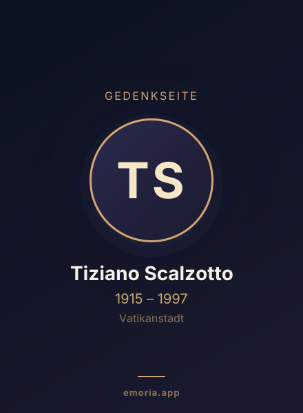 Gedenkportrait von Tiziano Scalzotto