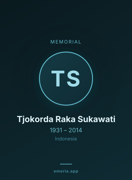 Memorial portrait of Tjokorda Raka Sukawati