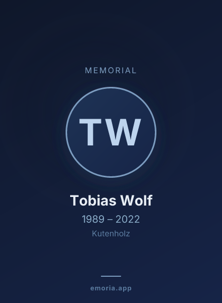 Memorial portrait of Tobias Wolf