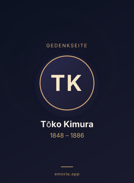 Gedenkportrait von Tōko Kimura