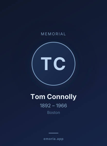 Memorial portrait of Tom Connolly