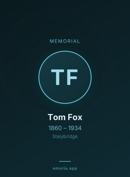 Memorial portrait of Tom Fox