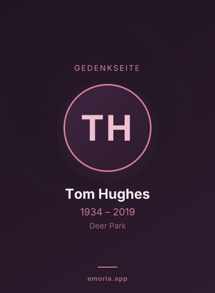 Gedenkportrait von Tom Hughes