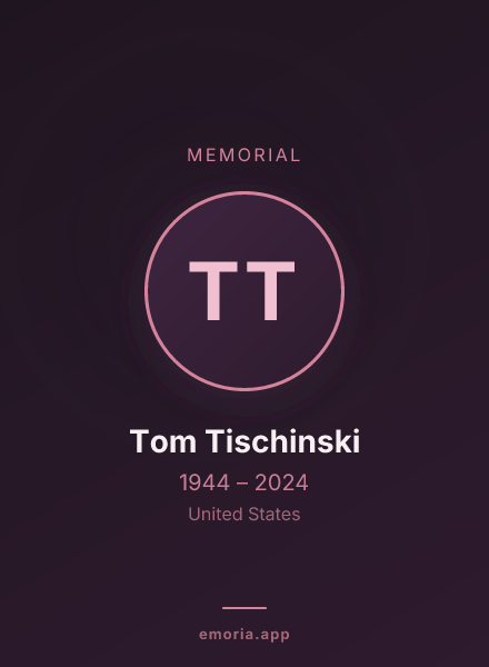 Memorial portrait of Tom Tischinski