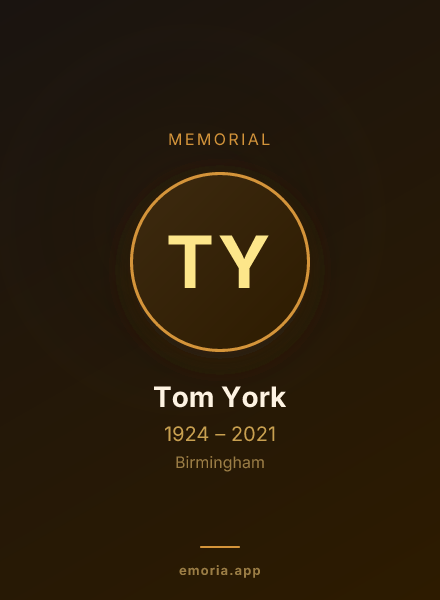 Memorial portrait of Tom York