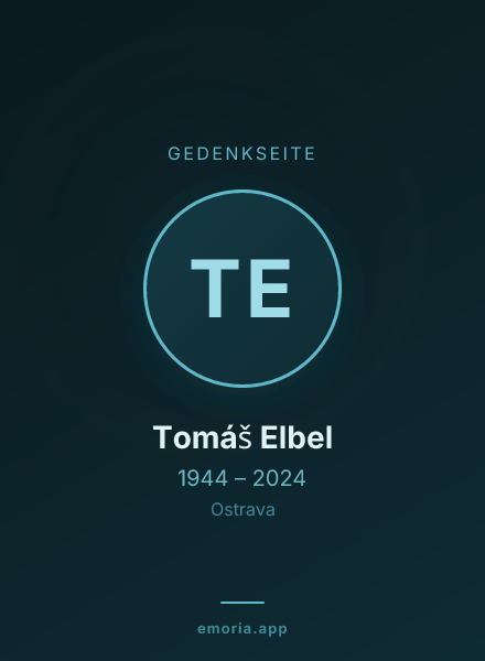 Gedenkportrait von Tomáš Elbel